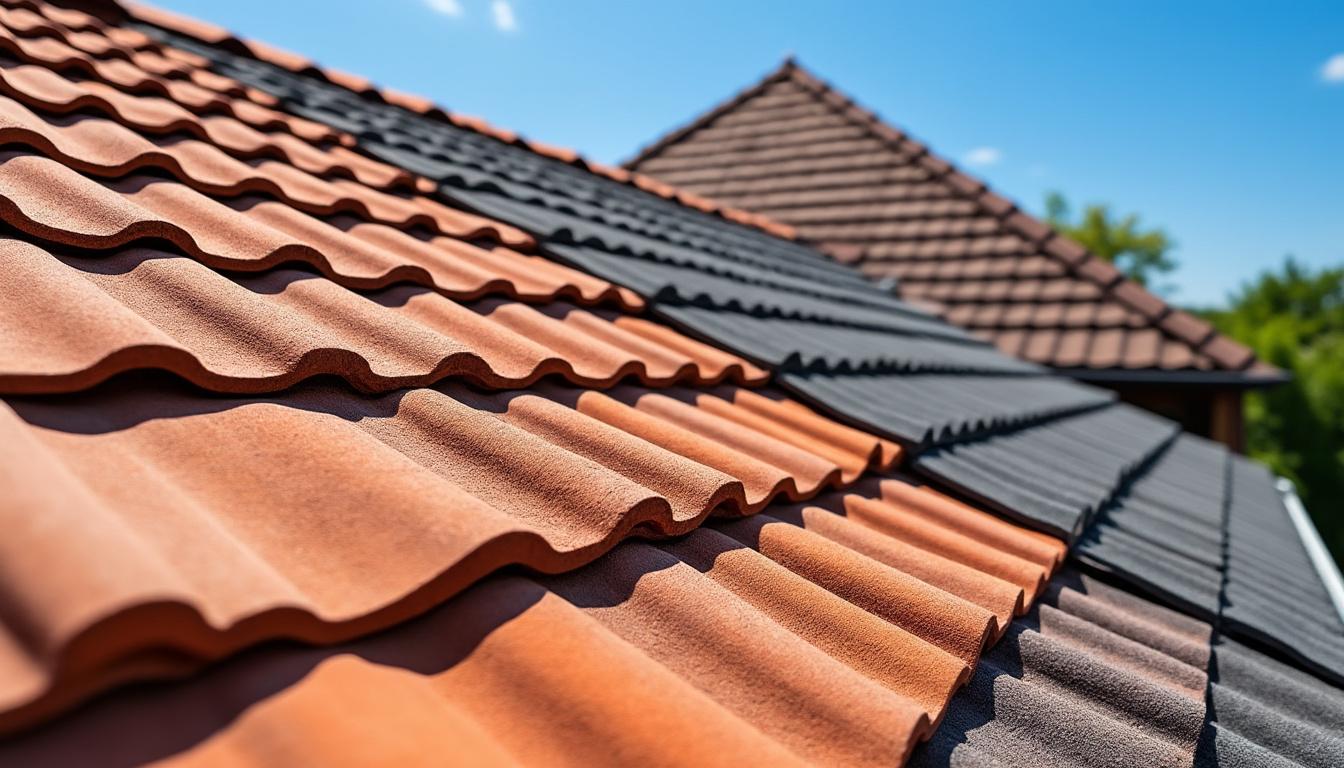 découvrez les différences de prix au m² entre la tuile en terre cuite et la tuile en béton pour bien choisir votre toiture.