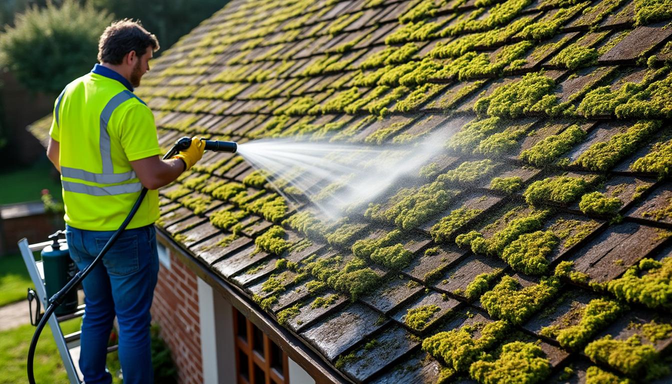 découvrez le meilleur moment pour nettoyer votre toiture afin d'éviter la formation de mousse et les risques d'infiltrations, et ainsi préserver l'état de votre maison.